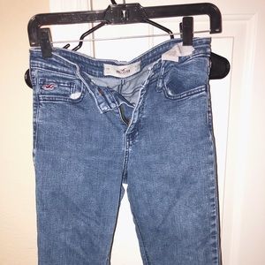 Hollister Blue Skinny Jeans